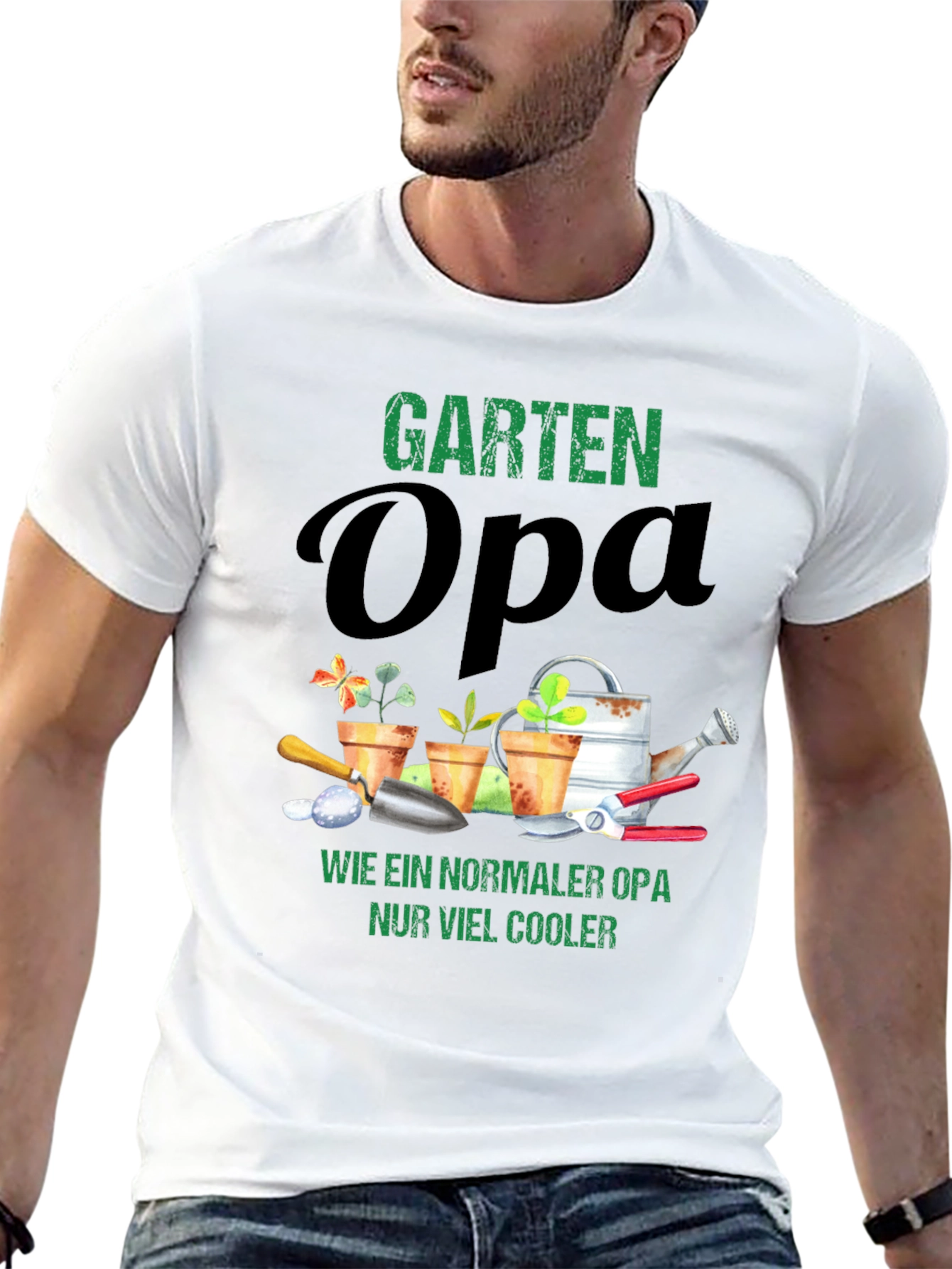 Garten Opa - Cool Gardener Grandfather T-Shirt