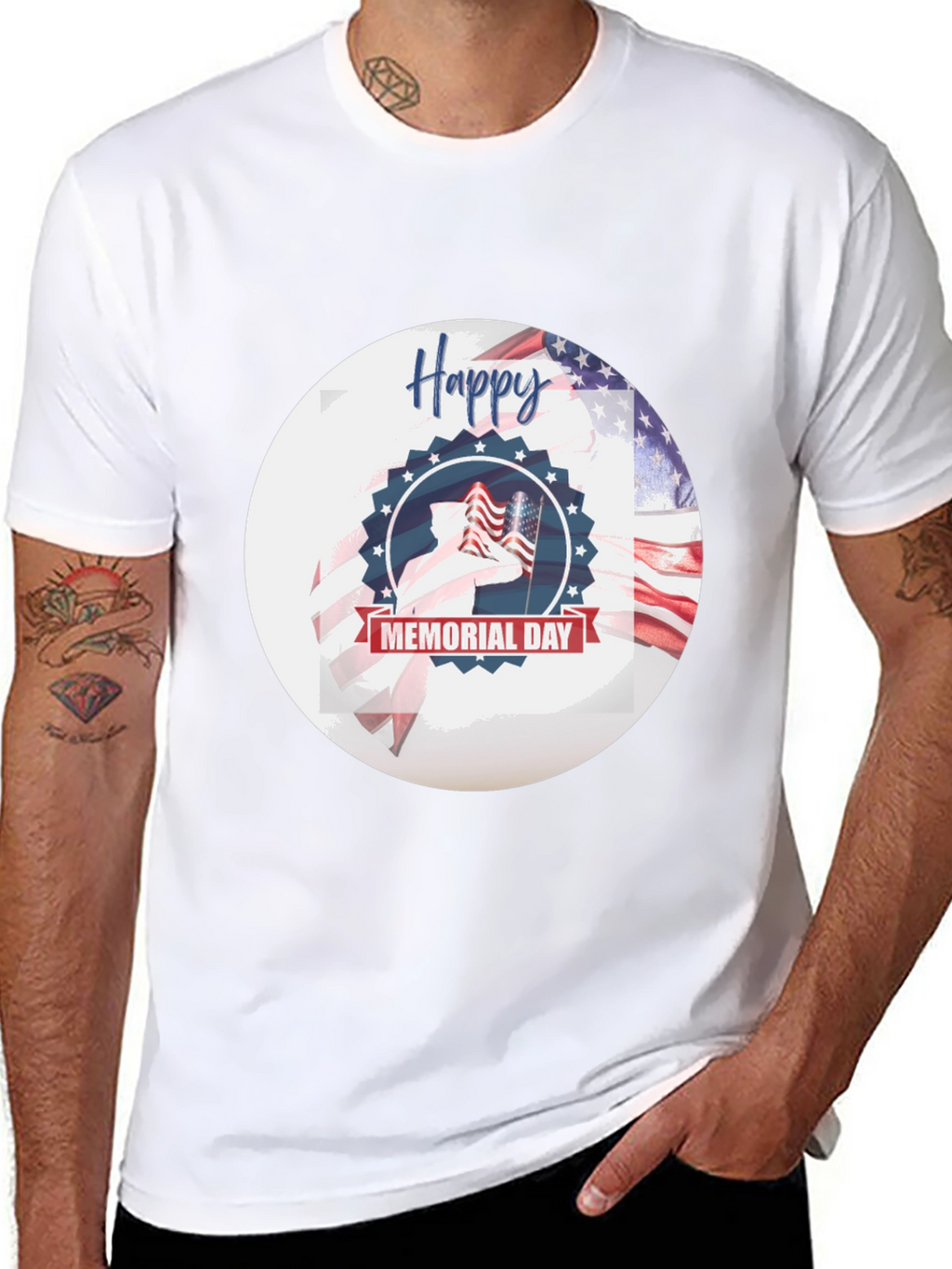Happy Memorial Day Graphic Tee