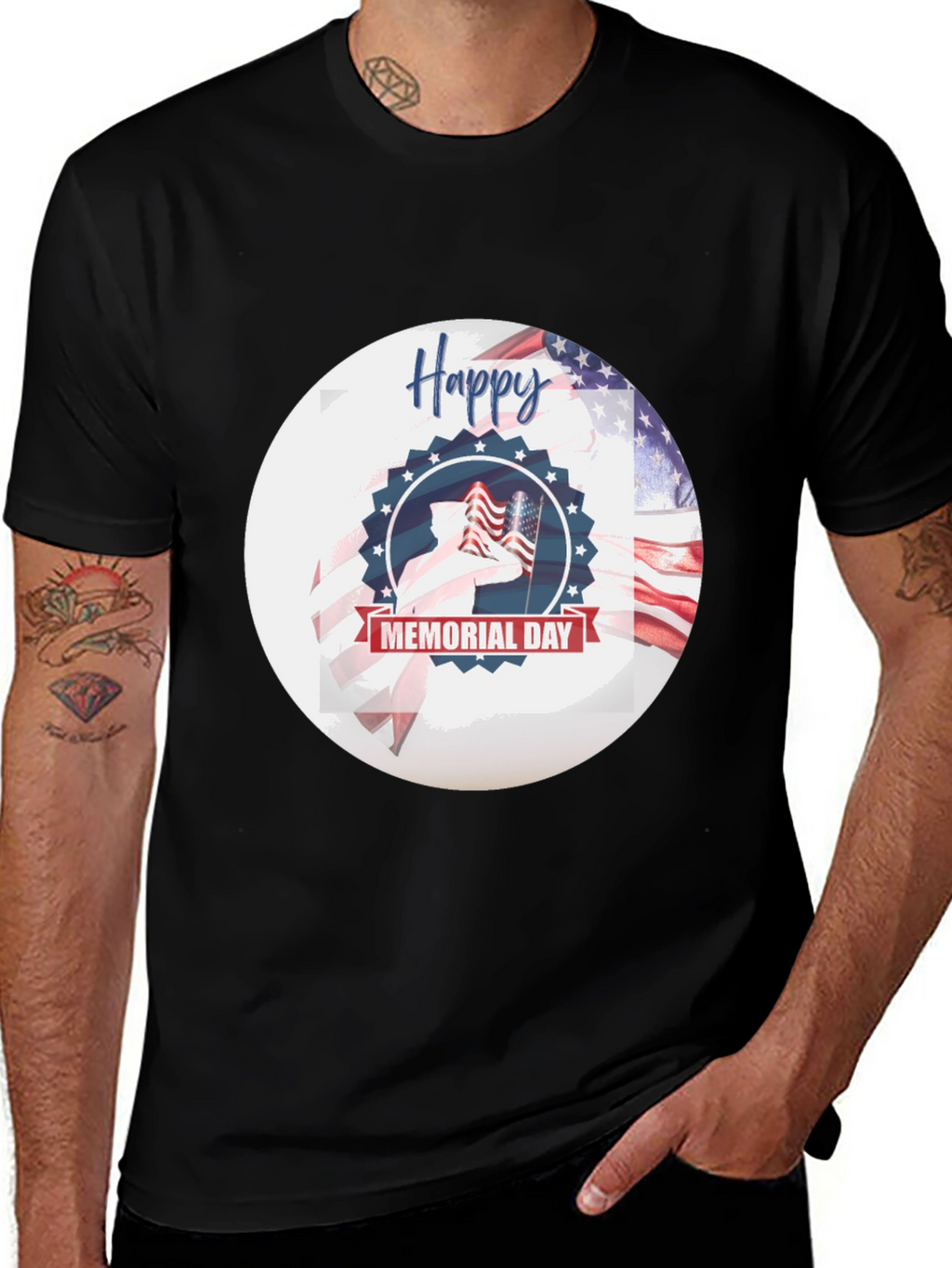 Happy Memorial Day Graphic Tee