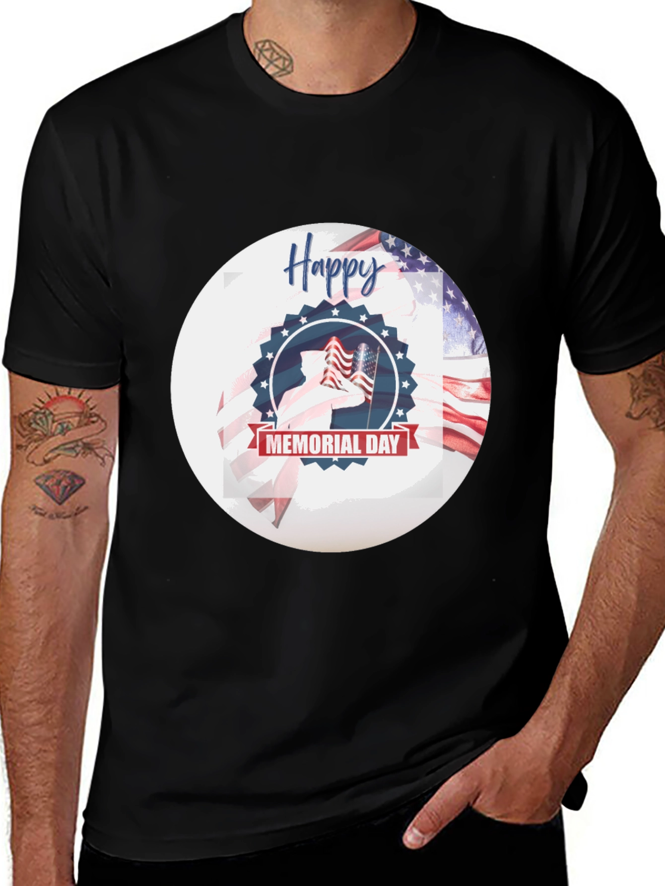 Happy Memorial Day Graphic Tee