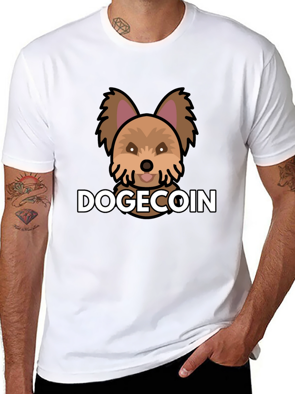 Dogecoin T-Shirt: Crypto Dog Tee