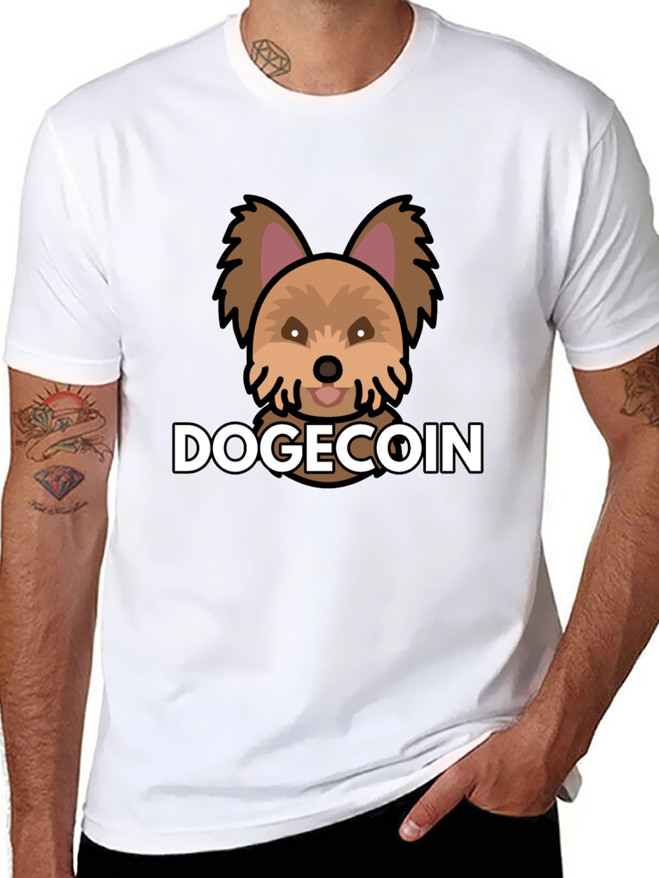 Dogecoin T-Shirt: Crypto Dog Tee