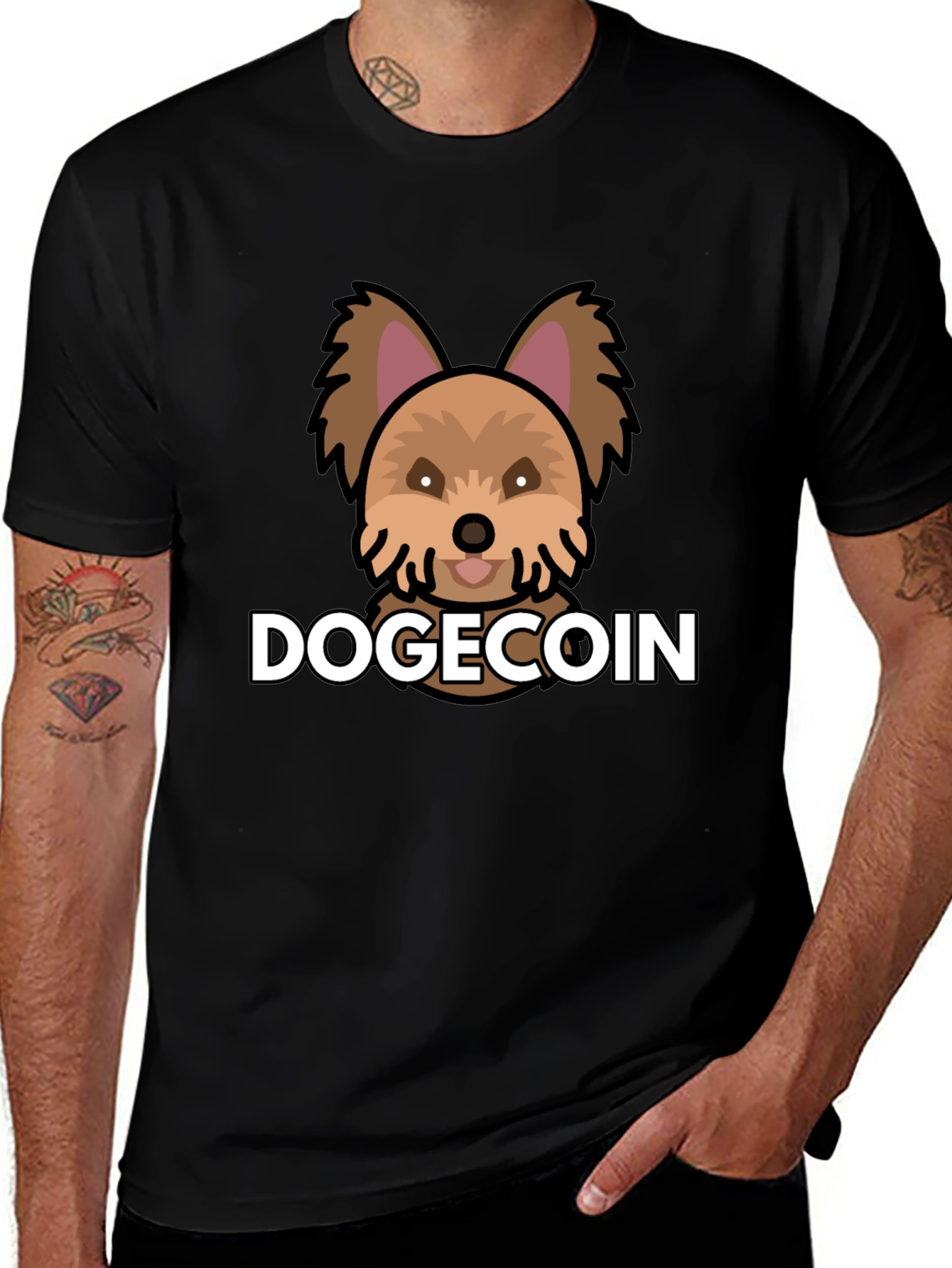 Dogecoin T-Shirt: Crypto Dog Tee