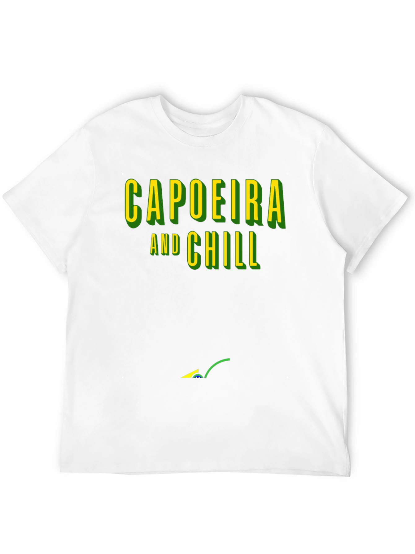 Capoeira and Chill Graphic T-Shirt - Black
