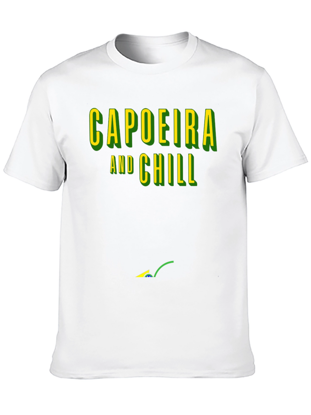 Capoeira and Chill Graphic T-Shirt - Black