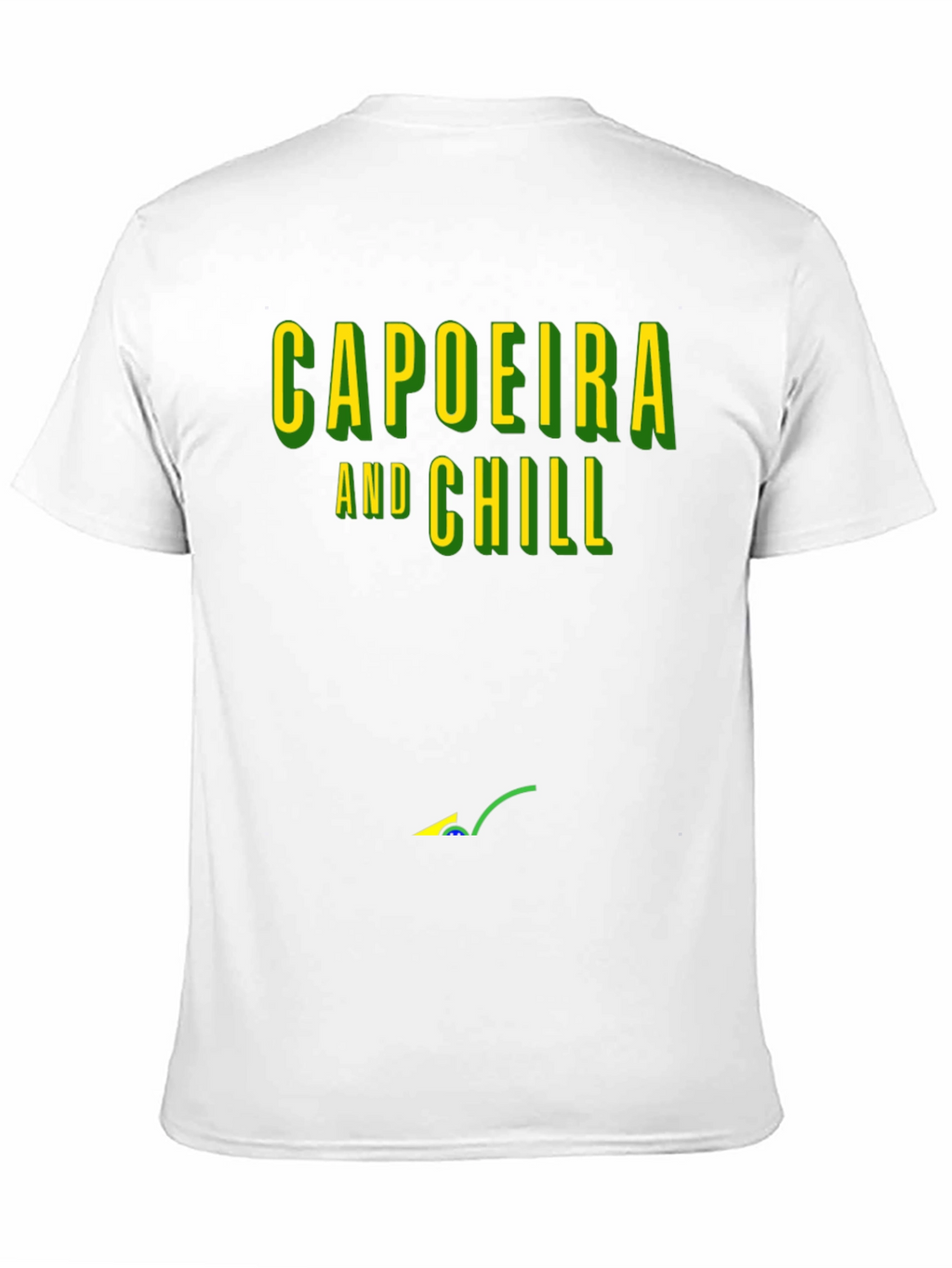 Capoeira and Chill Graphic T-Shirt - Black