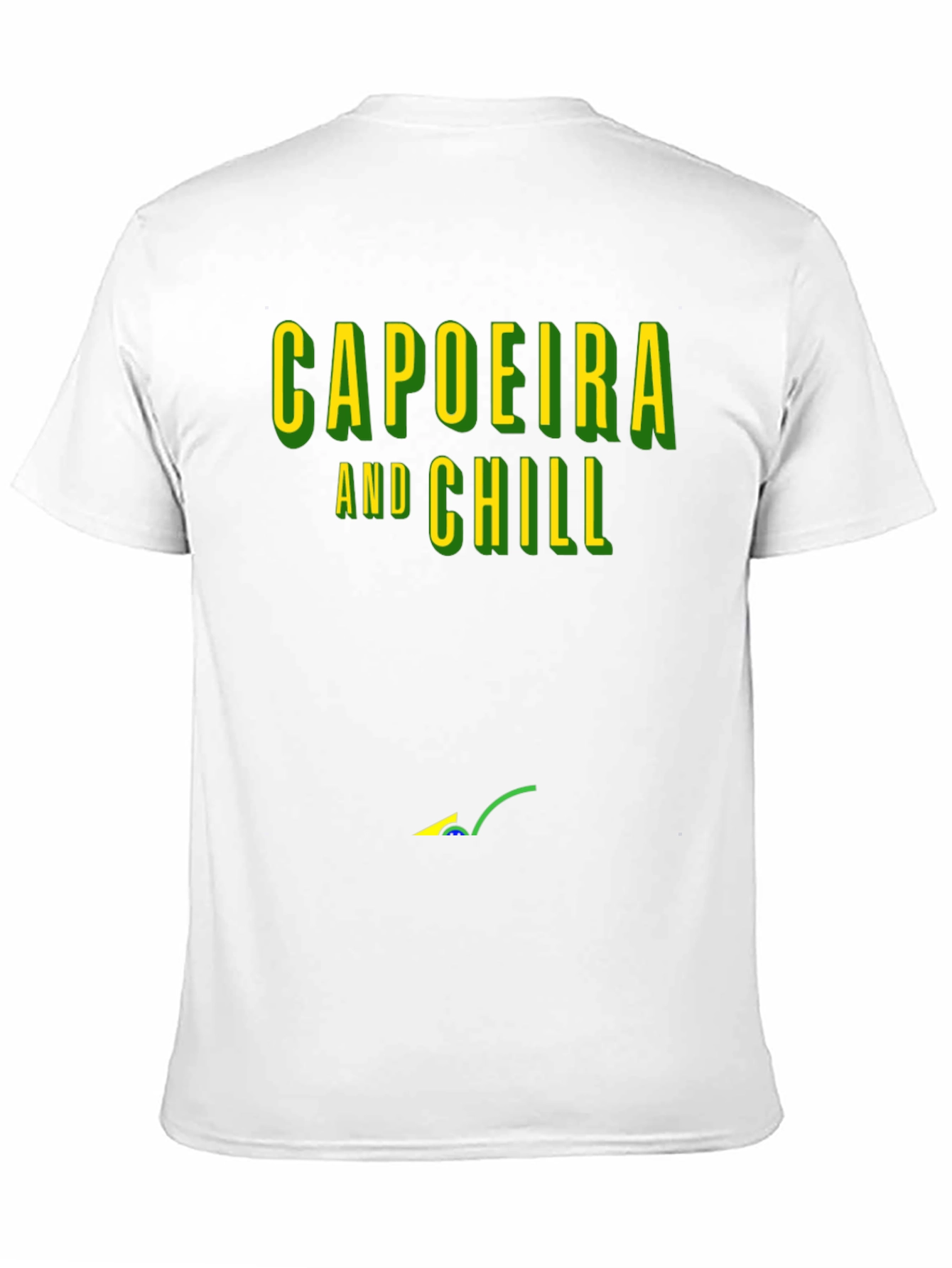 Capoeira and Chill Graphic T-Shirt - Black