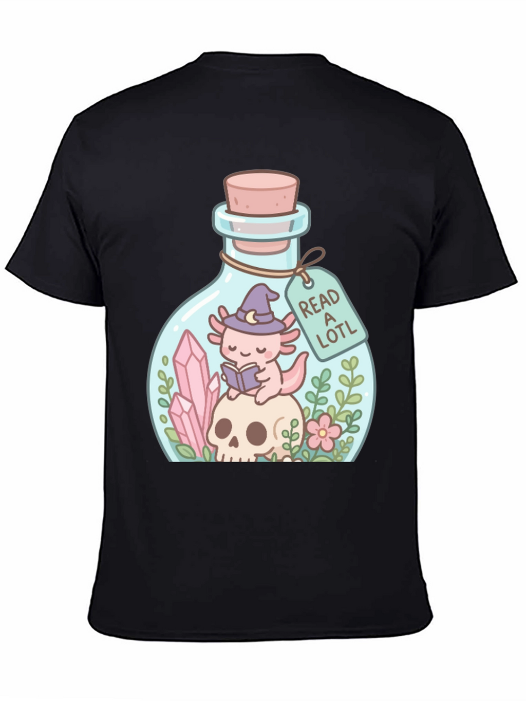 Read a Lotl Axolotl in Jar T-Shirt