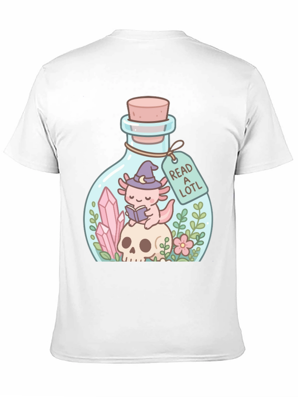 Read a Lotl Axolotl in Jar T-Shirt