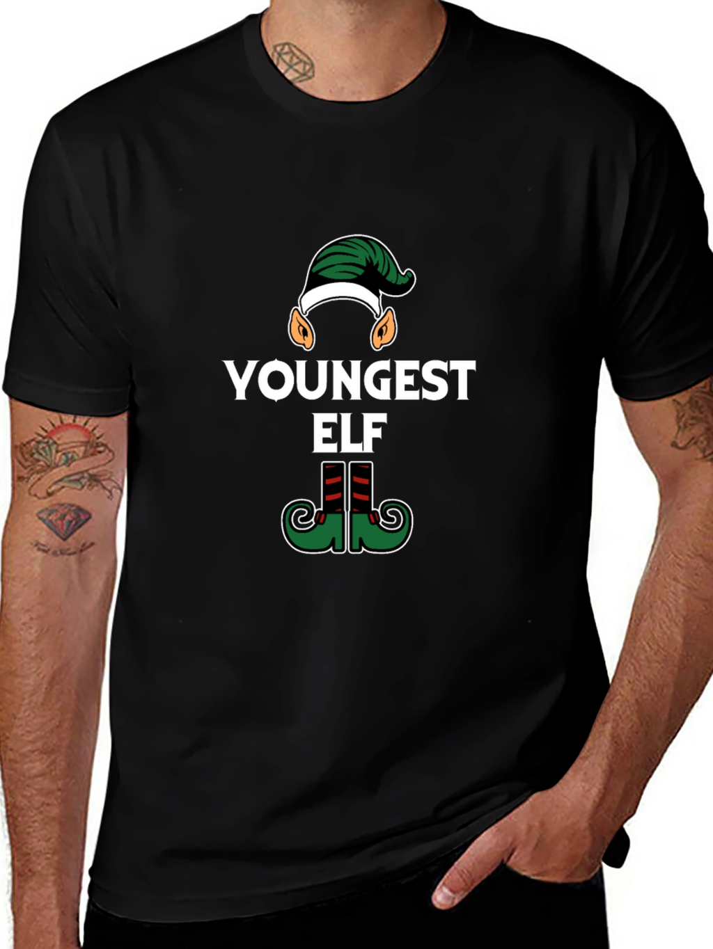 Youngest Elf Holiday T-Shirt