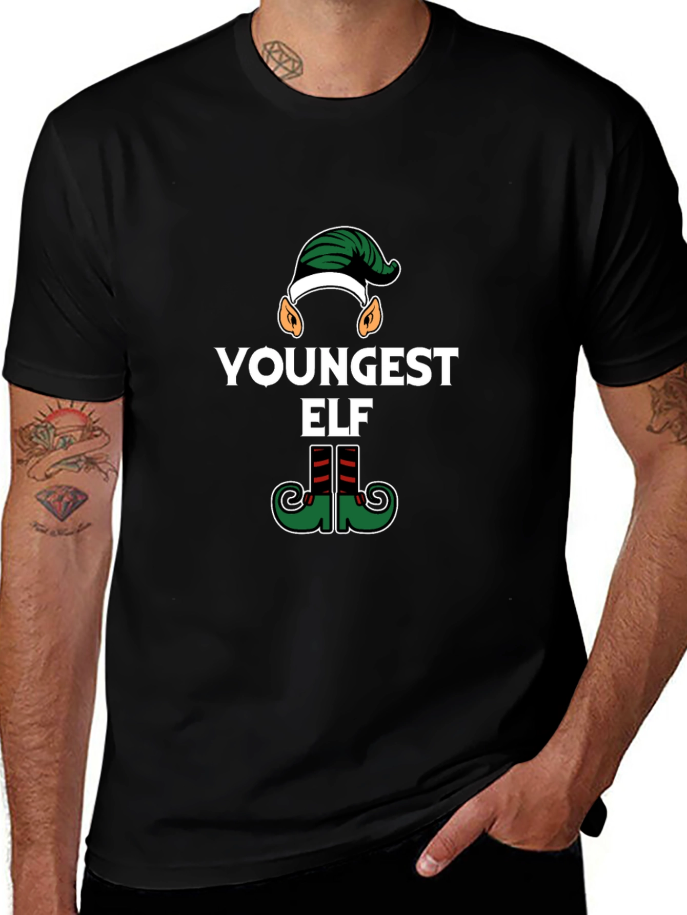 Youngest Elf Holiday T-Shirt