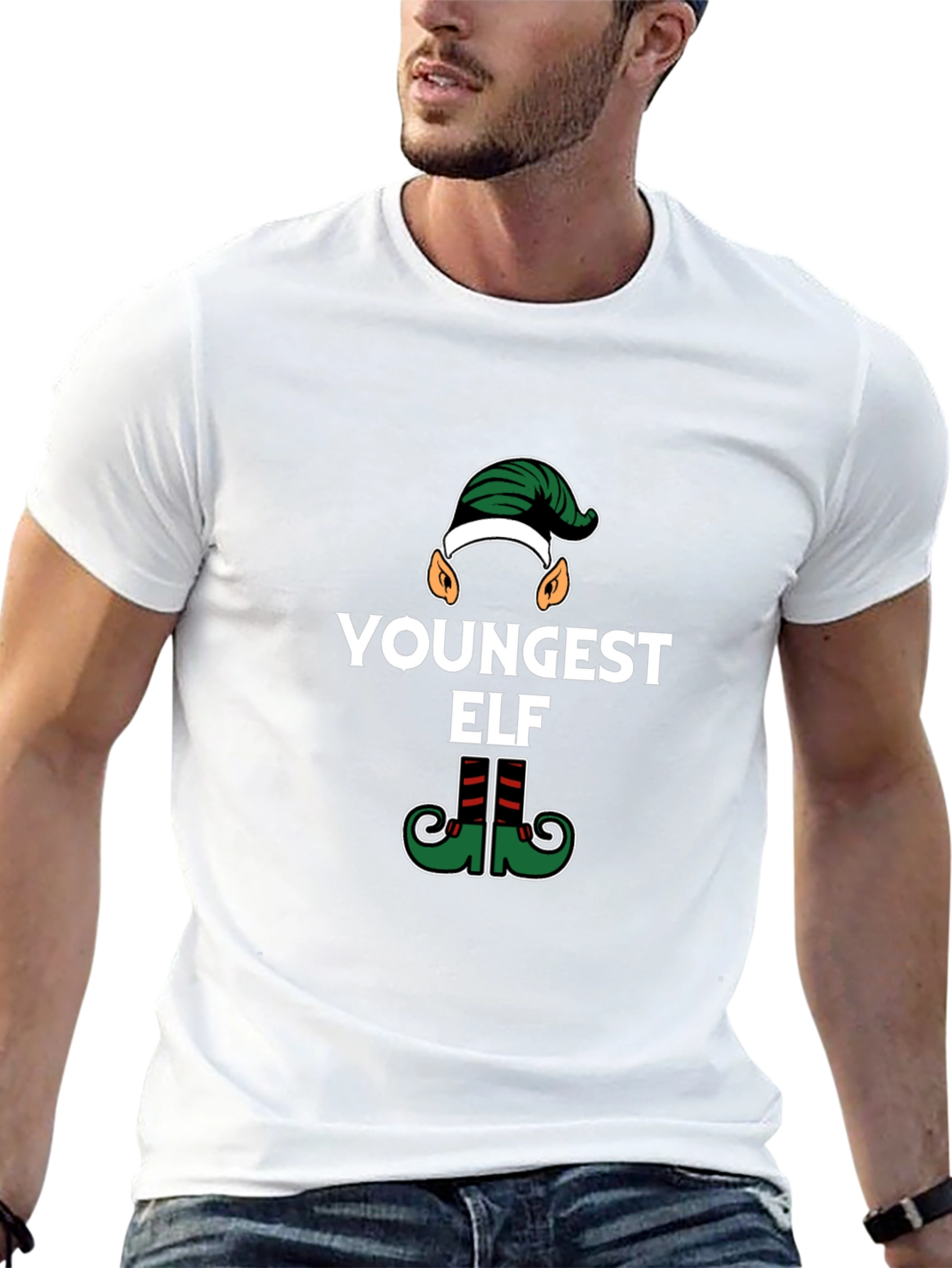 Youngest Elf Holiday T-Shirt
