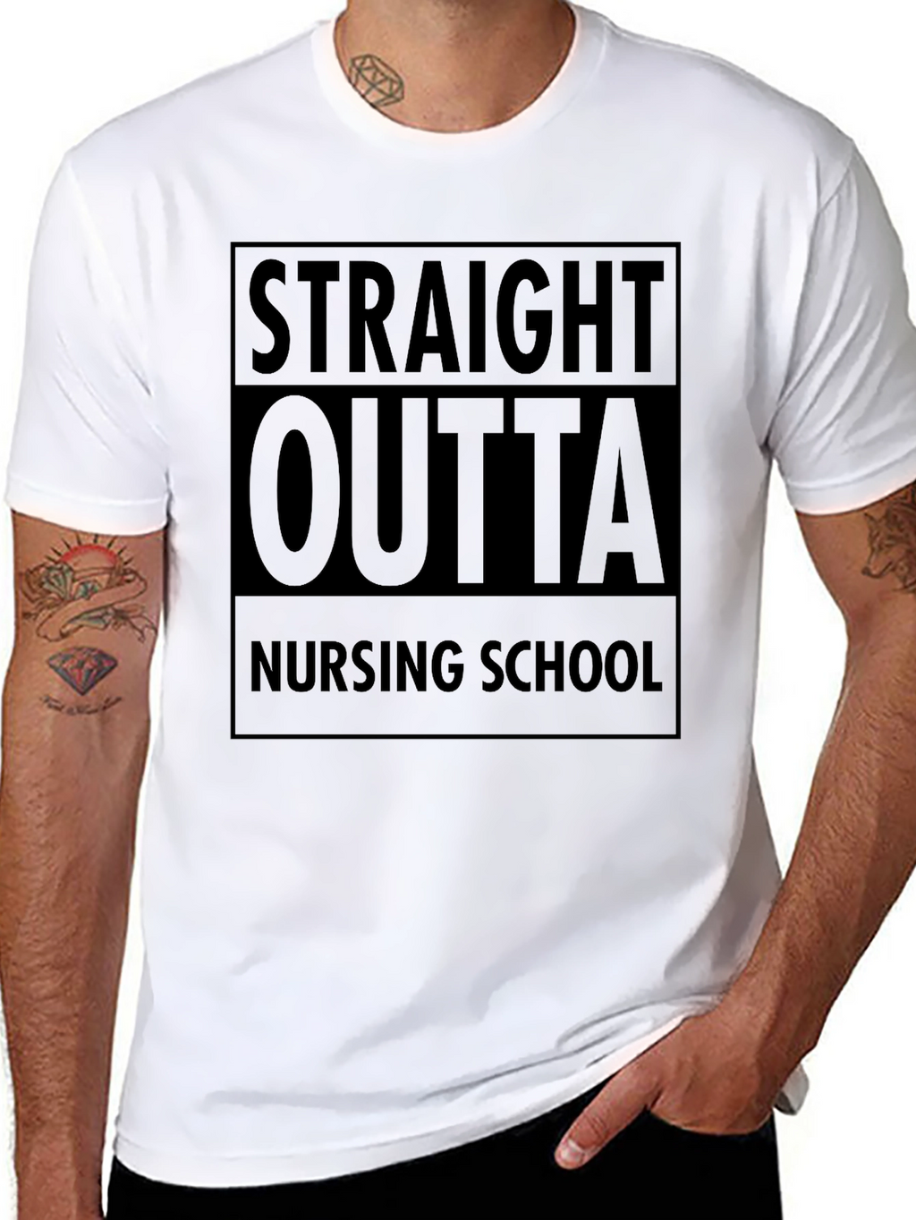Straight Outta Nursing School T-Shirt