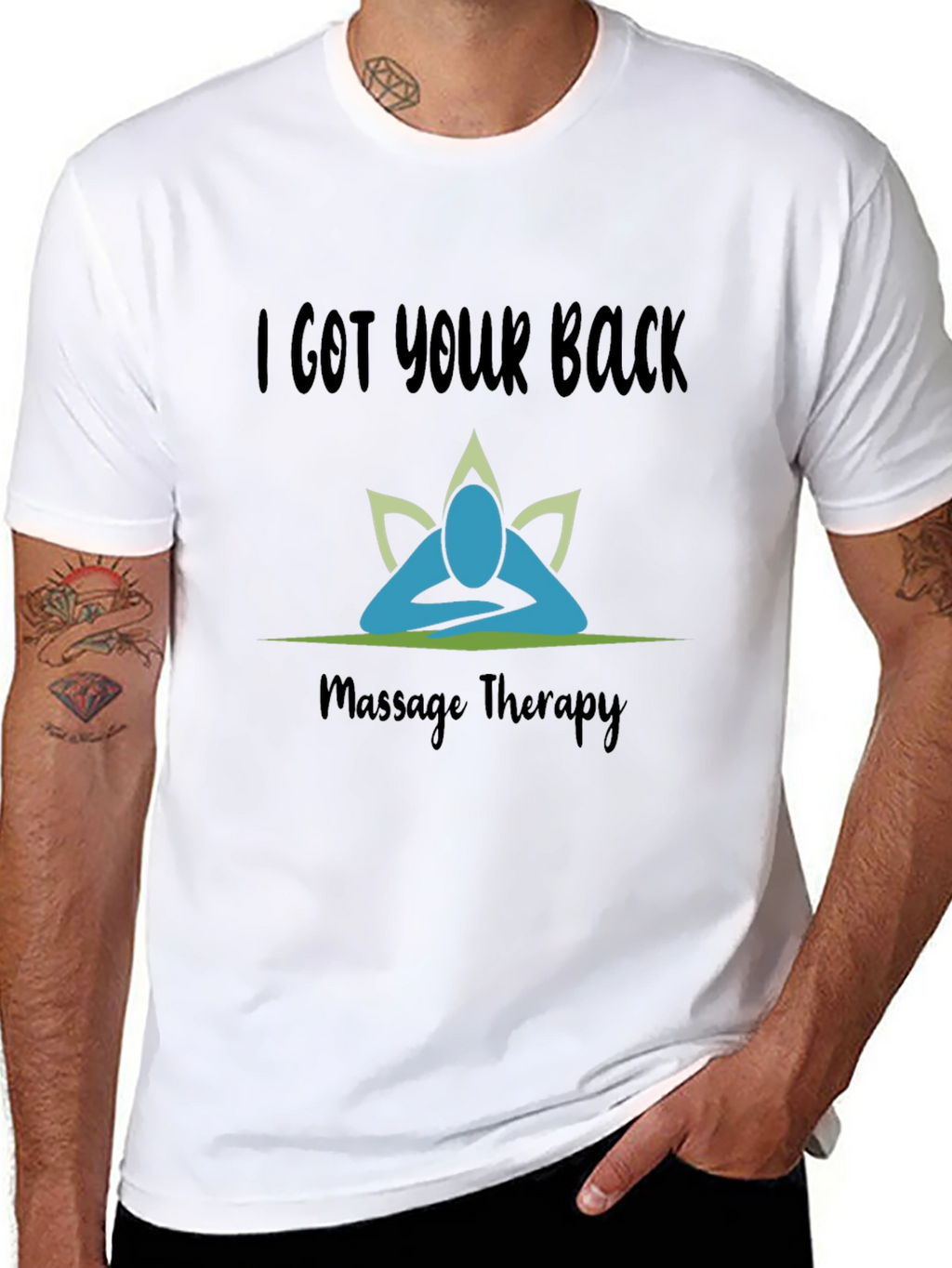 I Got Your Back Massage Therapy T-Shirt