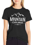 Mountain Explorer Graphic Tee - Adventure Awaits!