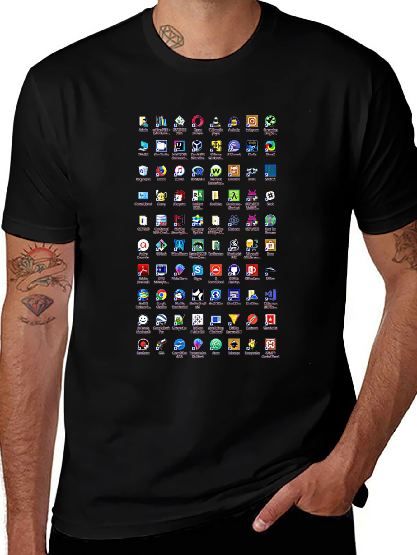 Tech Icon T-Shirt - Geek Chic