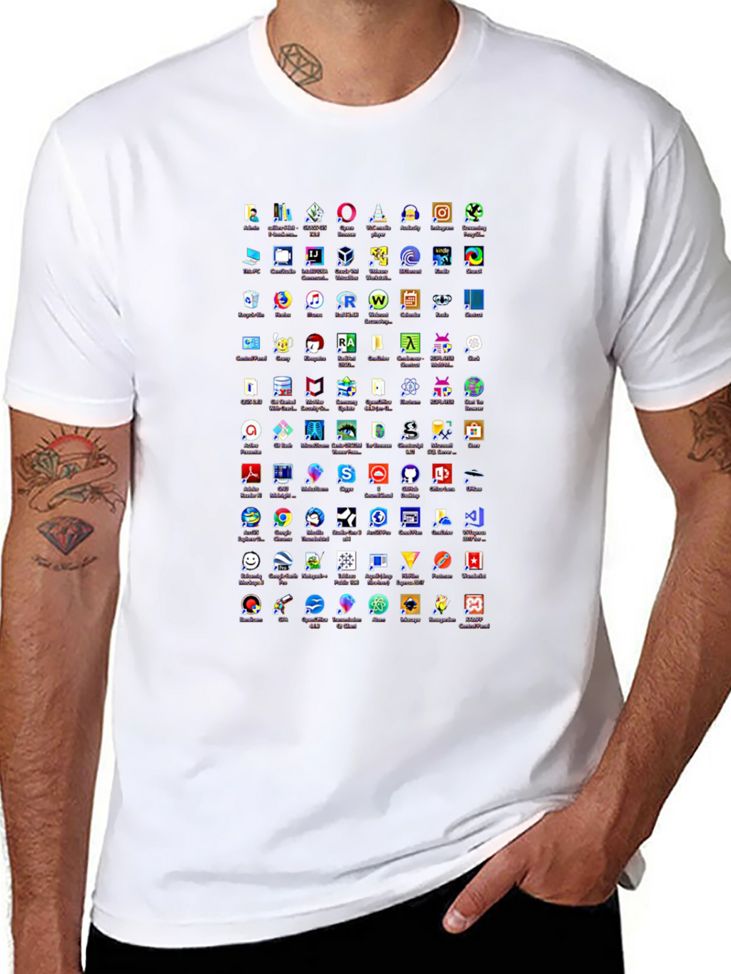 Tech Icon T-Shirt - Geek Chic