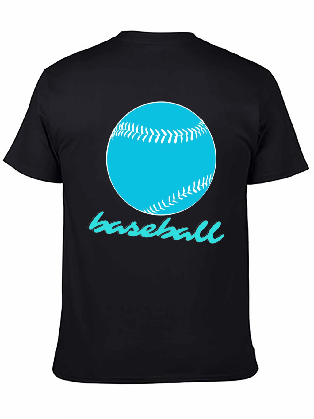 Baseball Graphic T-Shirt - Sporty Design