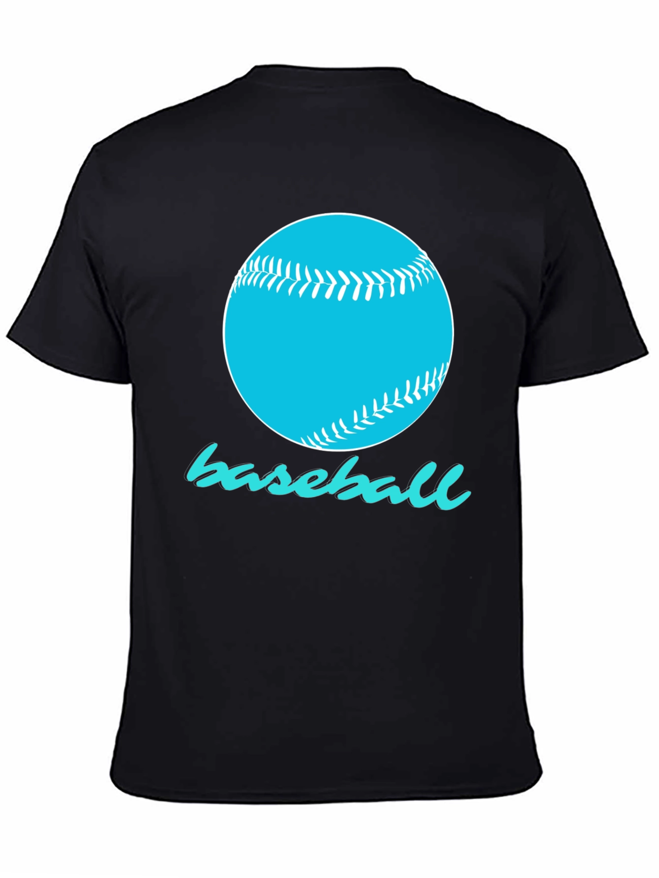 Baseball Graphic T-Shirt - Sporty Design