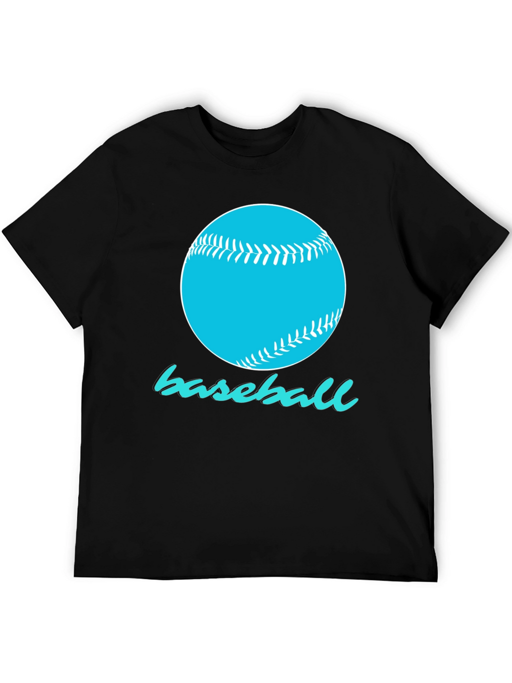 Baseball Graphic T-Shirt - Sporty Design