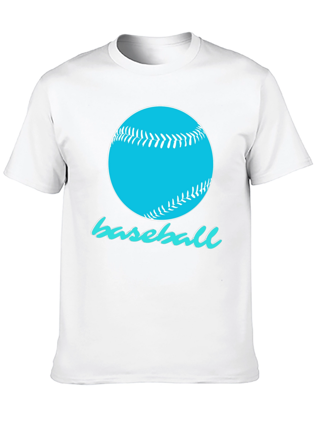 Baseball Graphic T-Shirt - Sporty Design