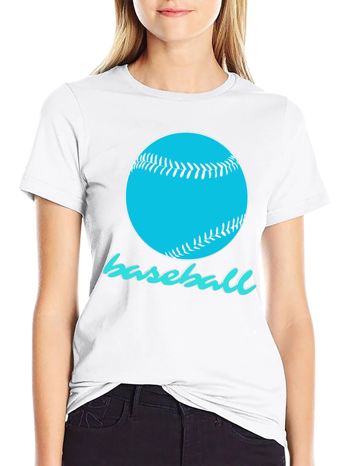Baseball Graphic T-Shirt - Sporty Design