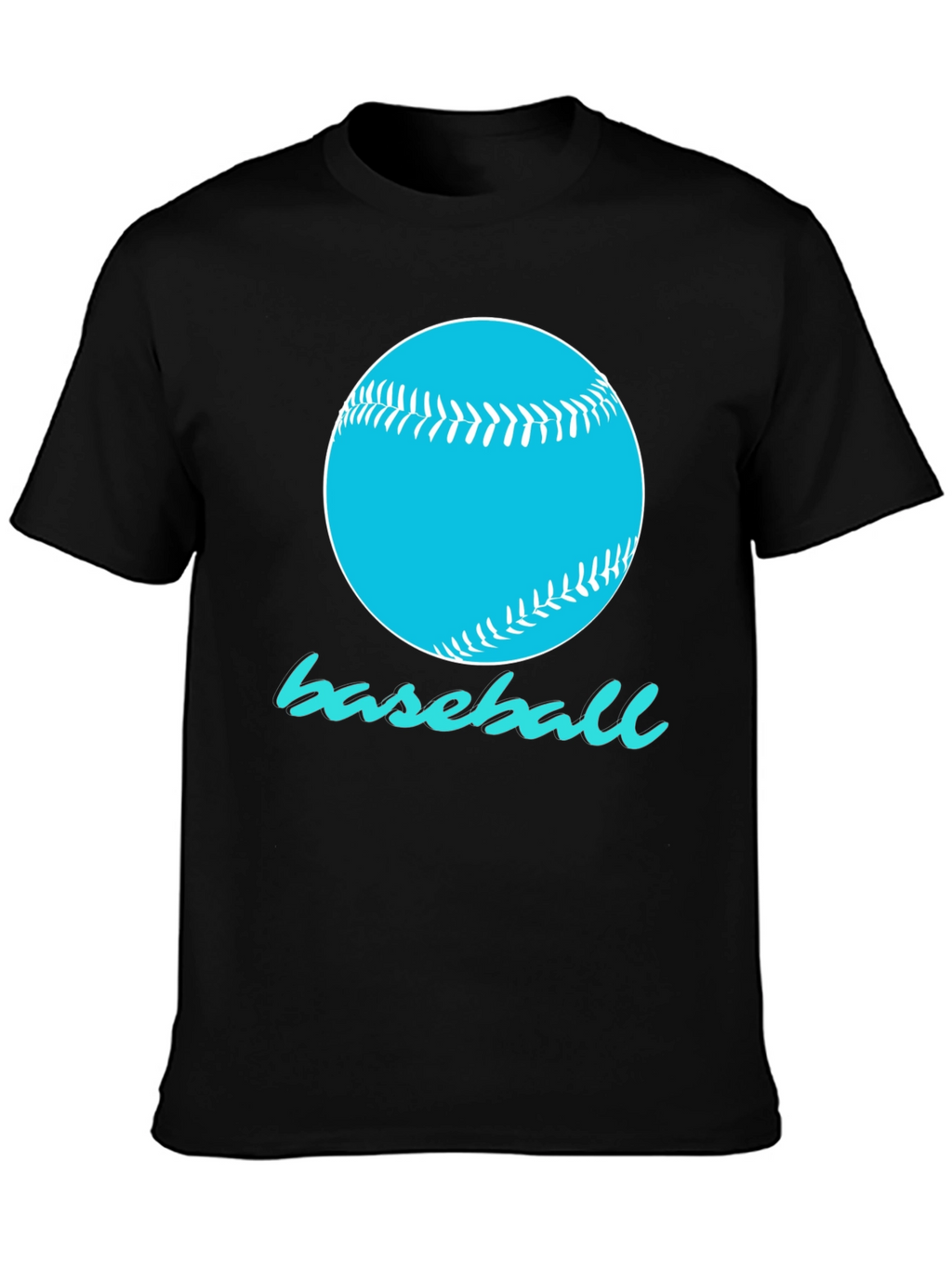 Baseball Graphic T-Shirt - Sporty Design