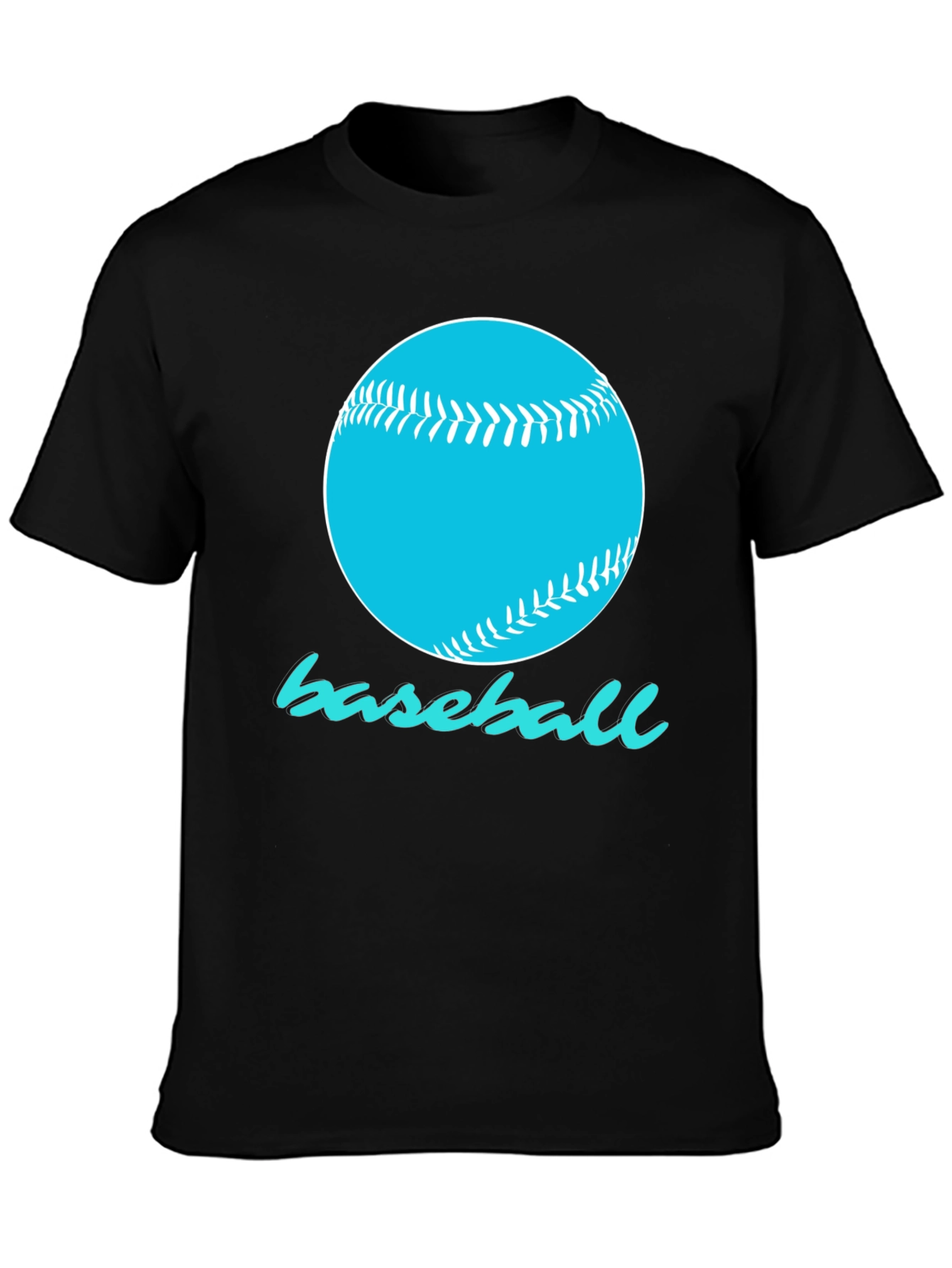 Baseball Graphic T-Shirt - Sporty Design