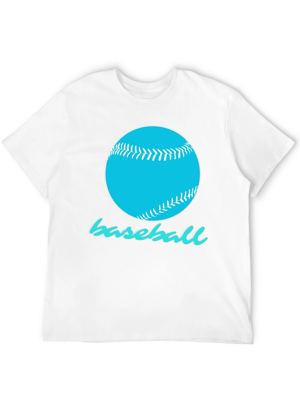 Baseball Graphic T-Shirt - Sporty Design