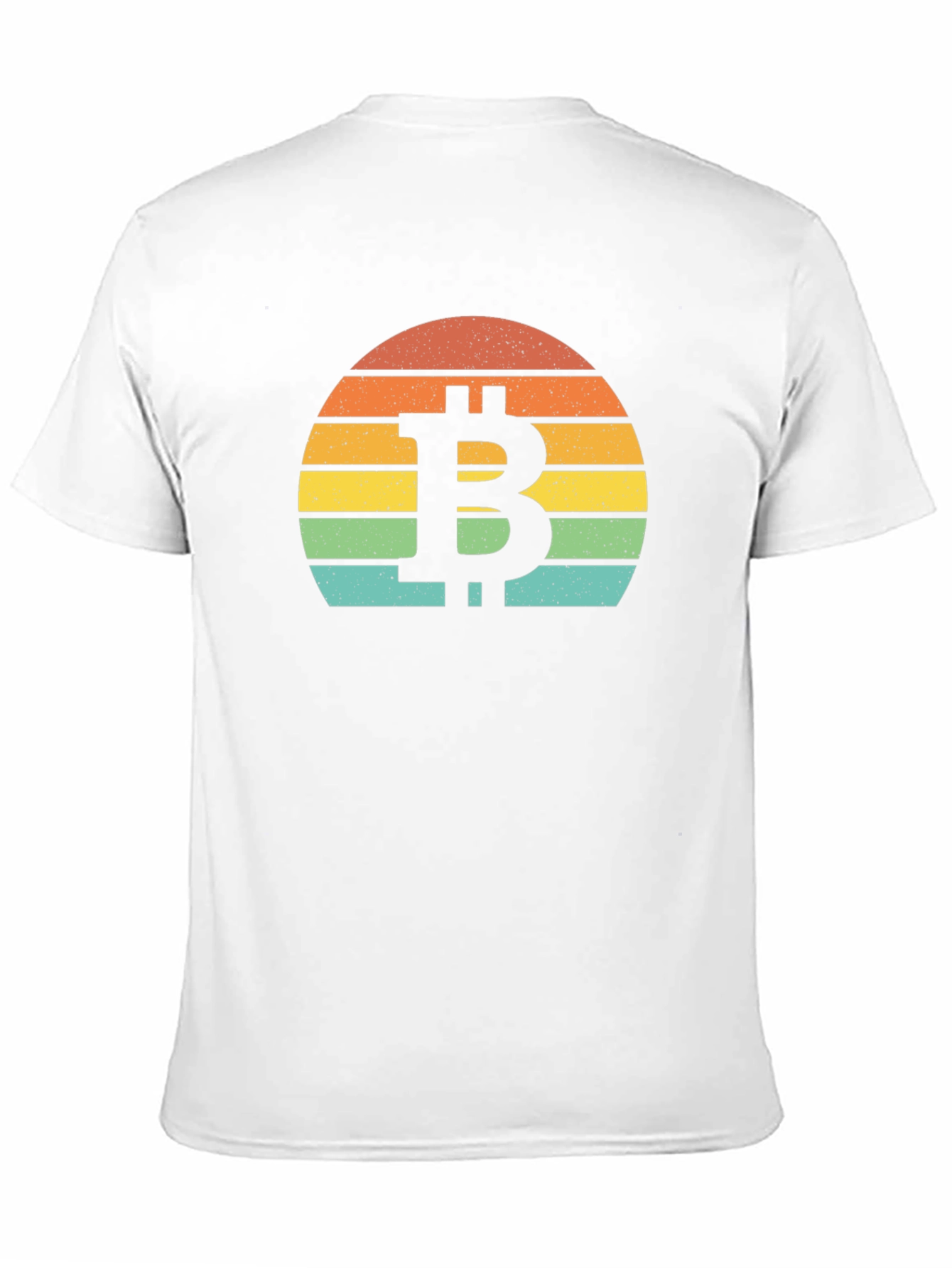 Bitcoin Sunset Graphic Tee - Crypto Lovers T-Shirt