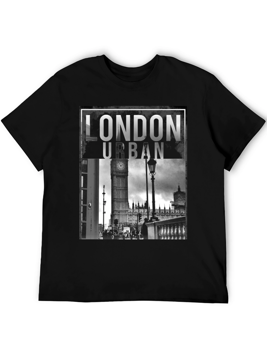 London Urban Black T-Shirt