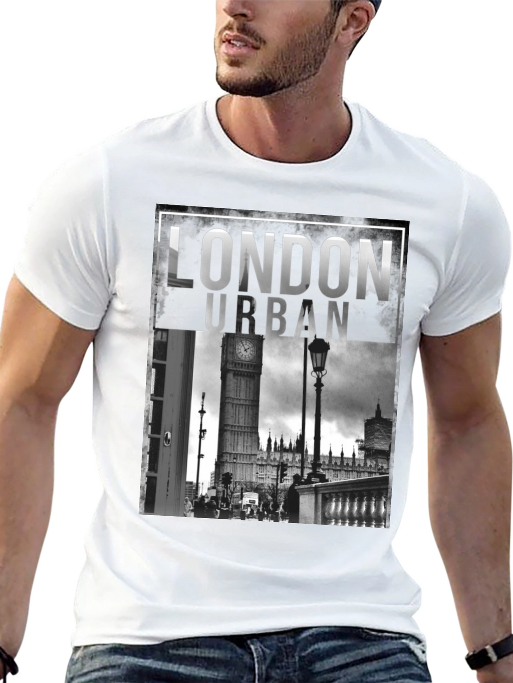 London Urban Black T-Shirt