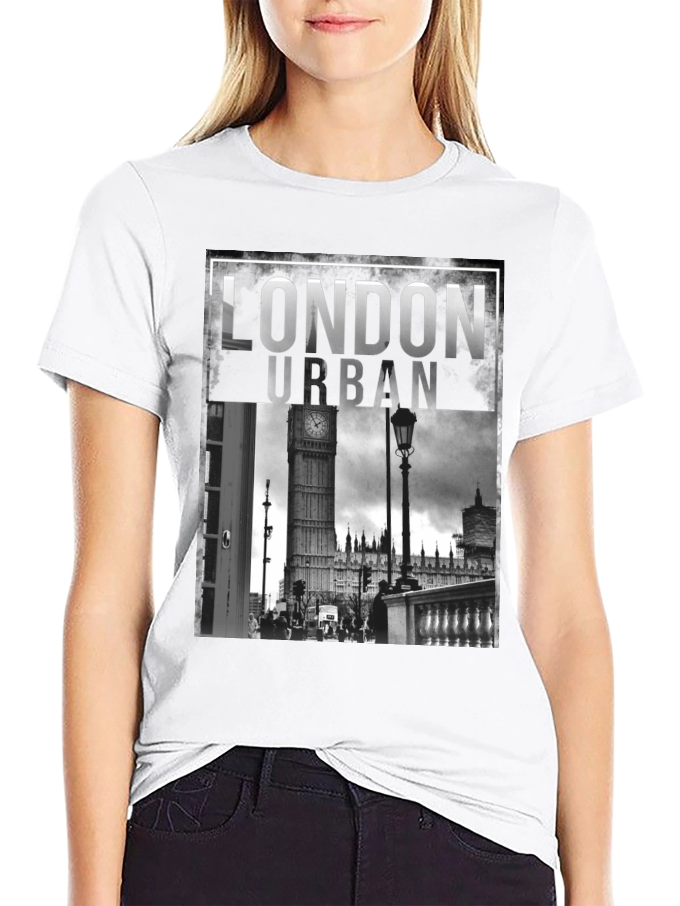 London Urban Black T-Shirt