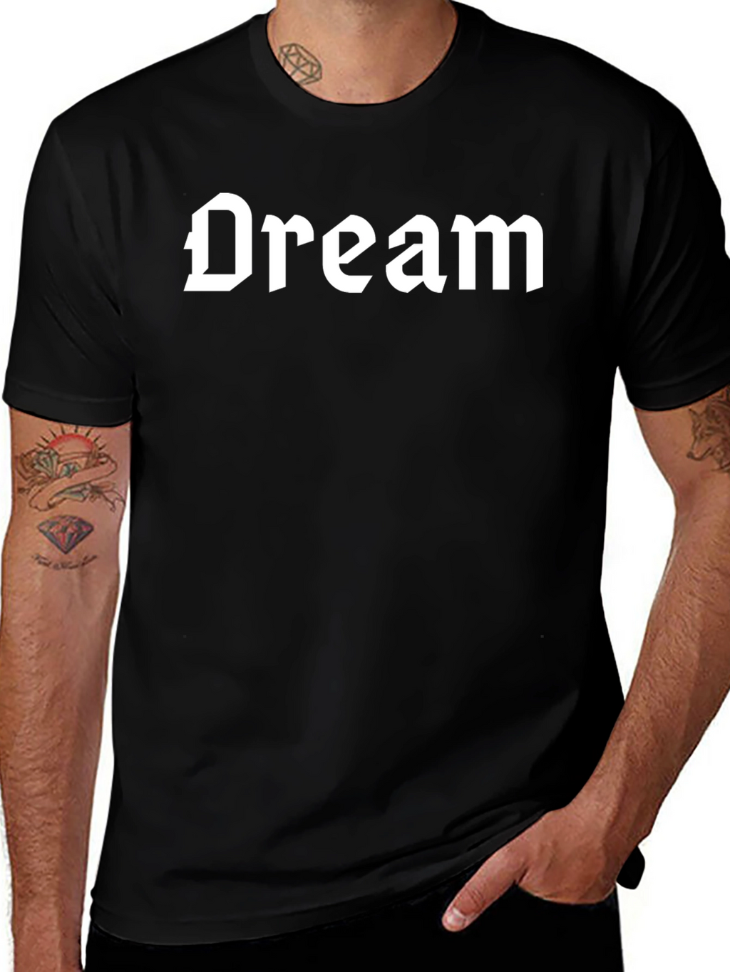 Dream T-Shirt - Gothic Font Tee