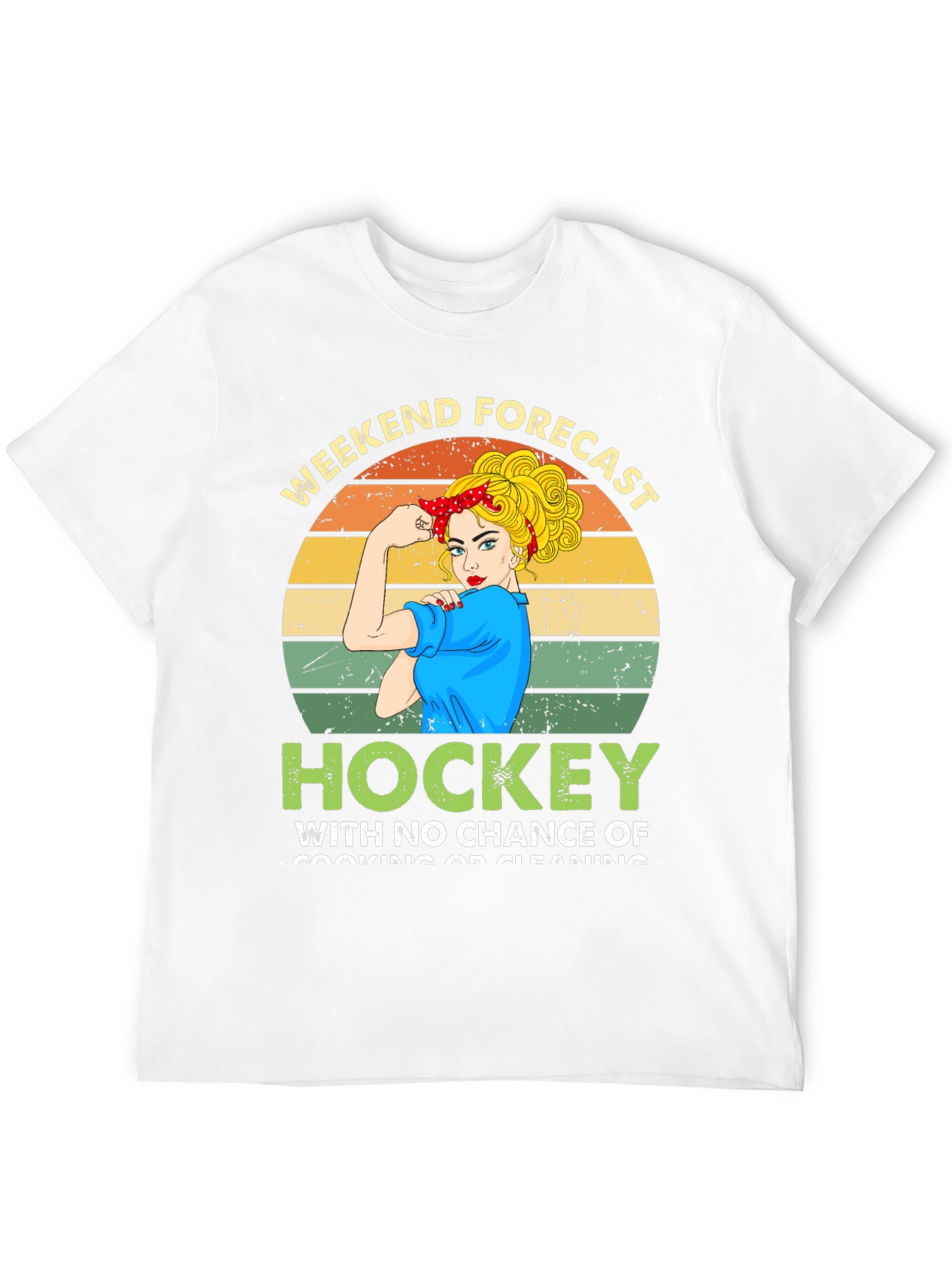 Weekend Forecast Hockey T-Shirt
