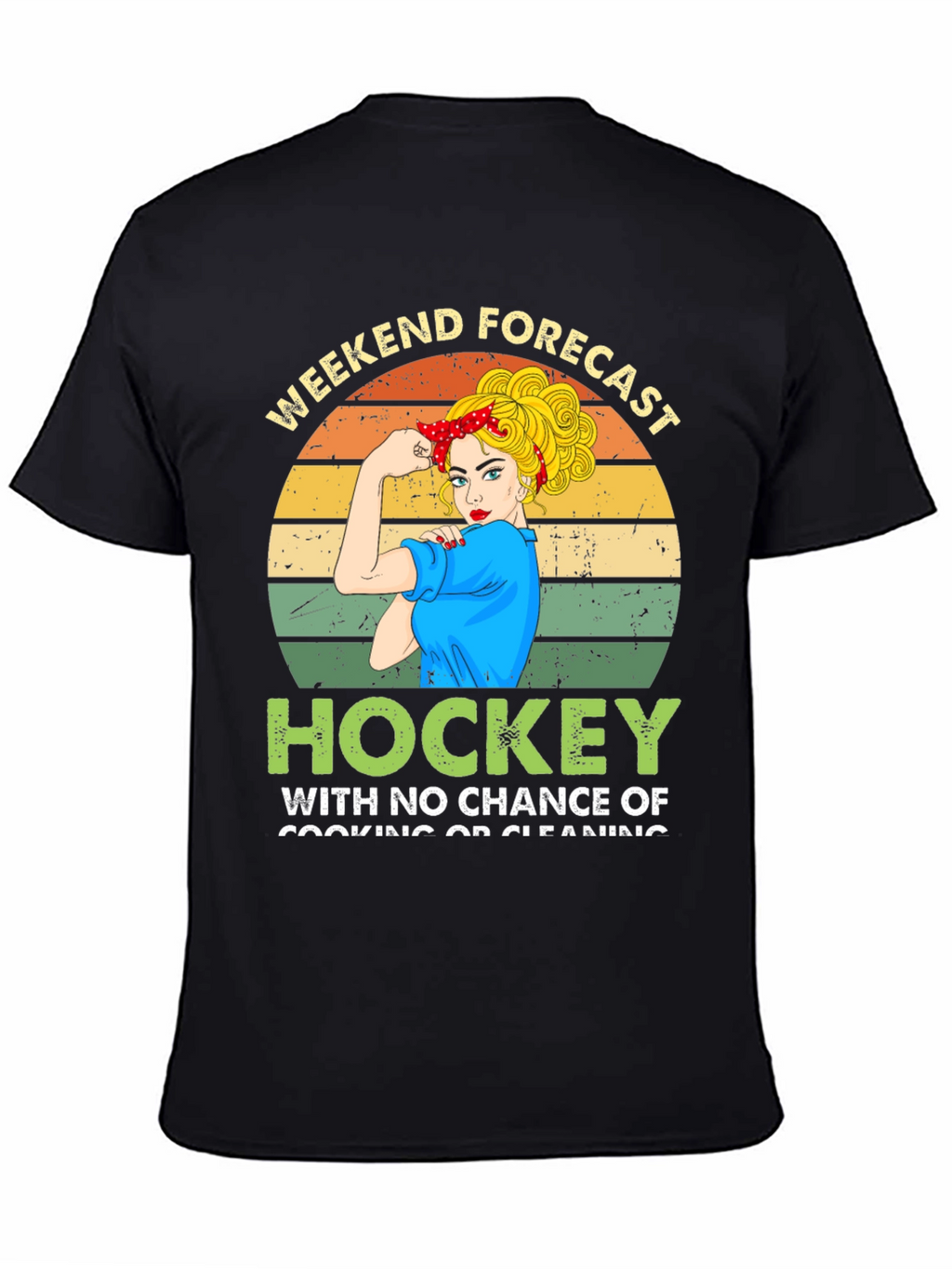 Weekend Forecast Hockey T-Shirt