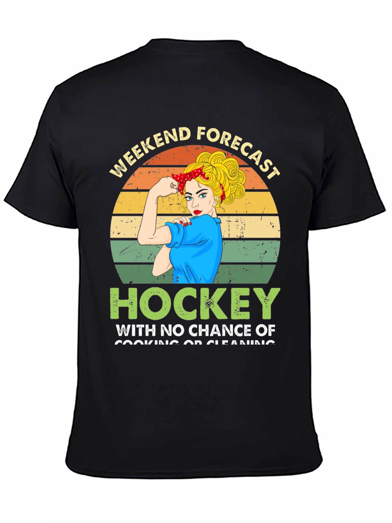 Weekend Forecast Hockey T-Shirt