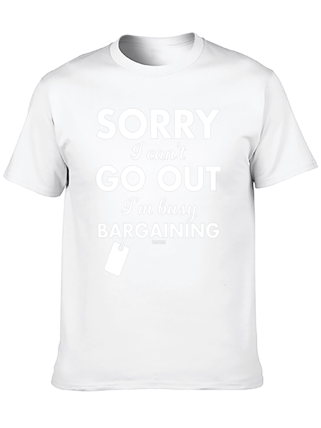 Funny Bargaining Graphic Tee Shirt