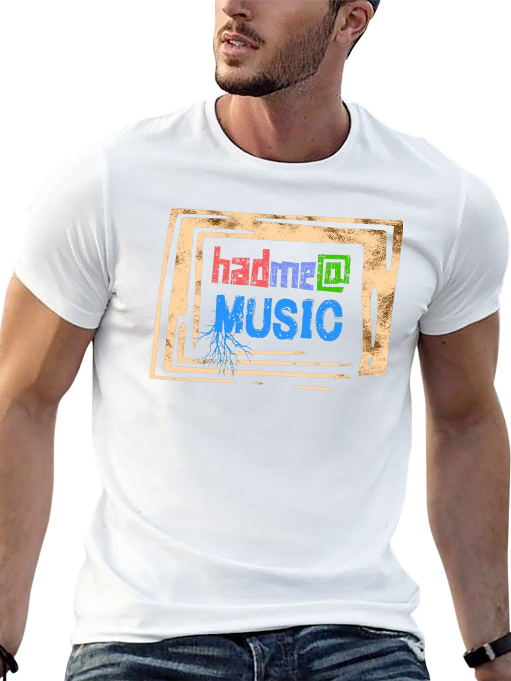 Had Me At Music Graphic Tee - Black