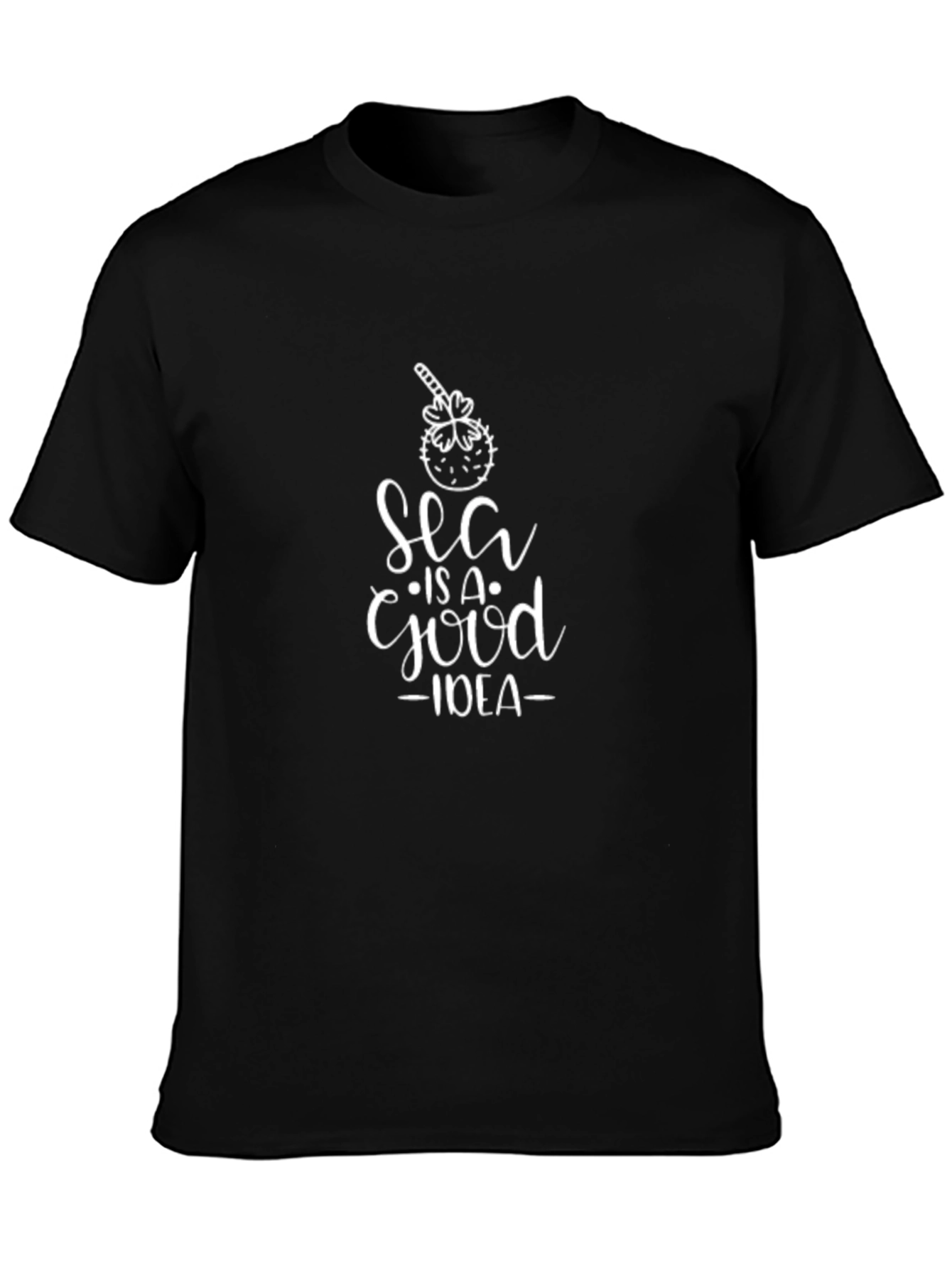 Sea is a Good Idea Graphic T-Shirt