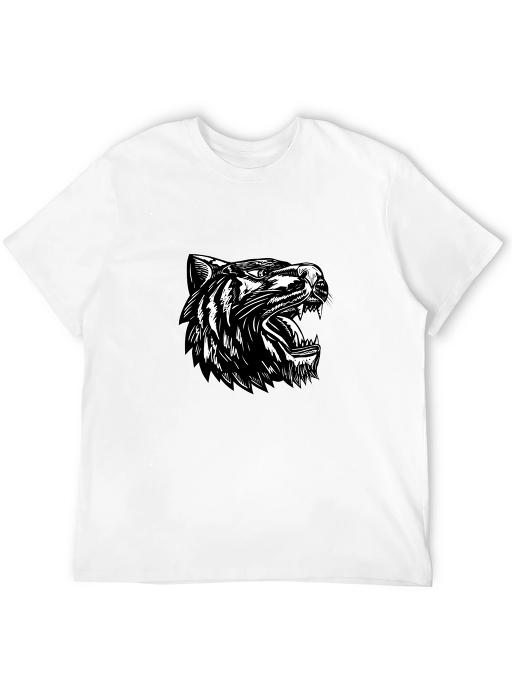 Black Tiger Graphic Tee