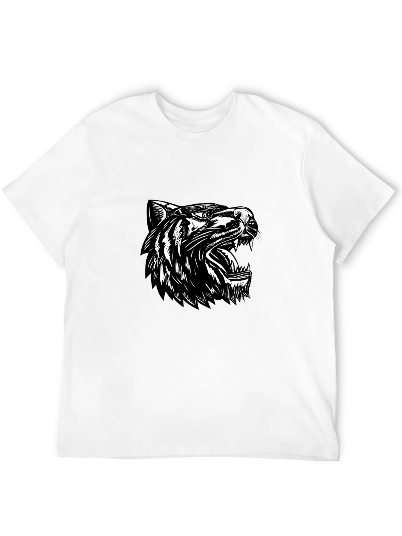 Black Tiger Graphic Tee