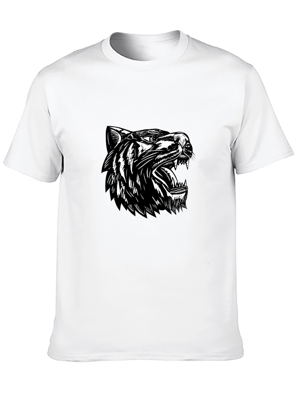 Black Tiger Graphic Tee