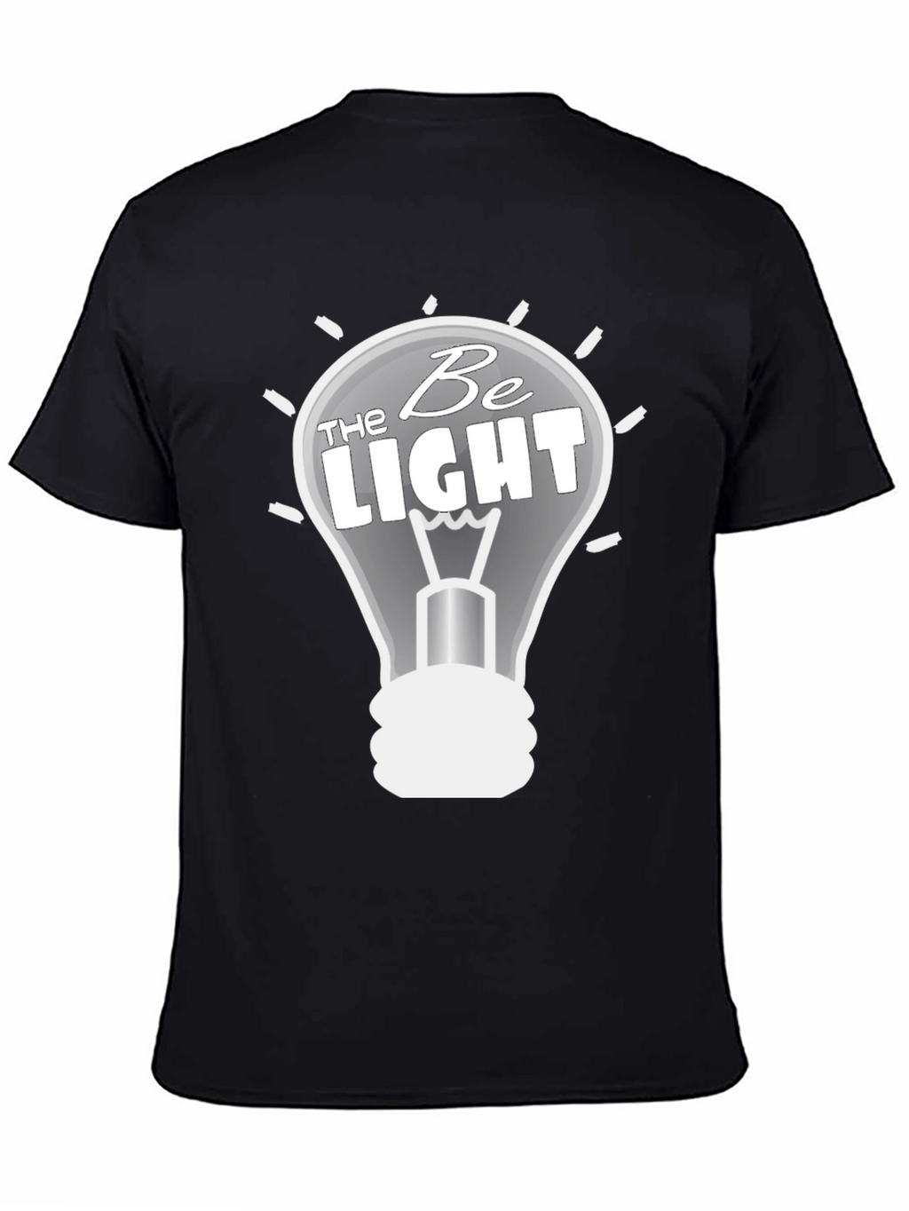 Be the Light Graphic T-Shirt - Black
