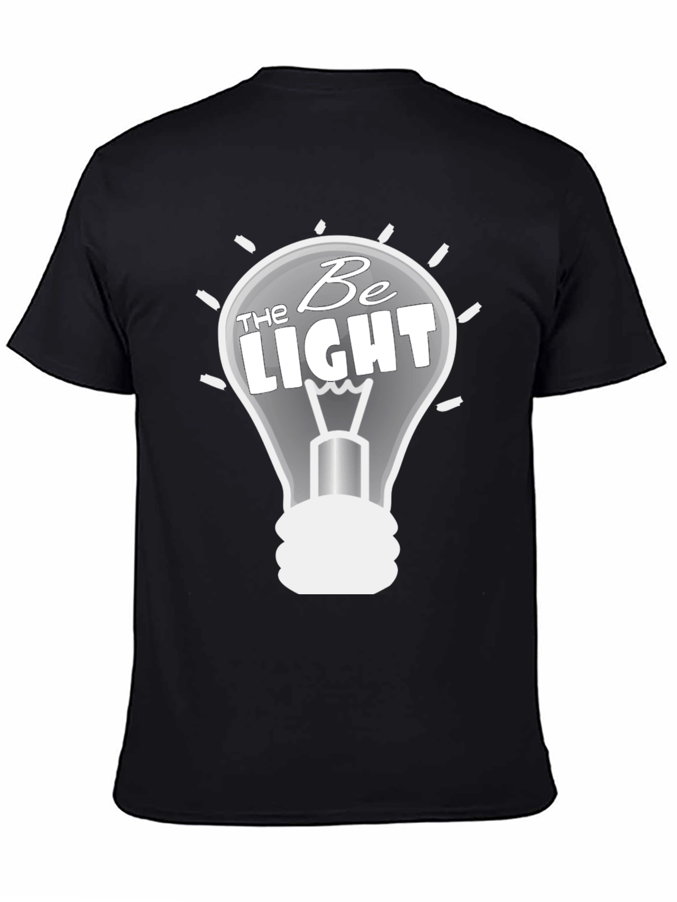 Be the Light Graphic T-Shirt - Black
