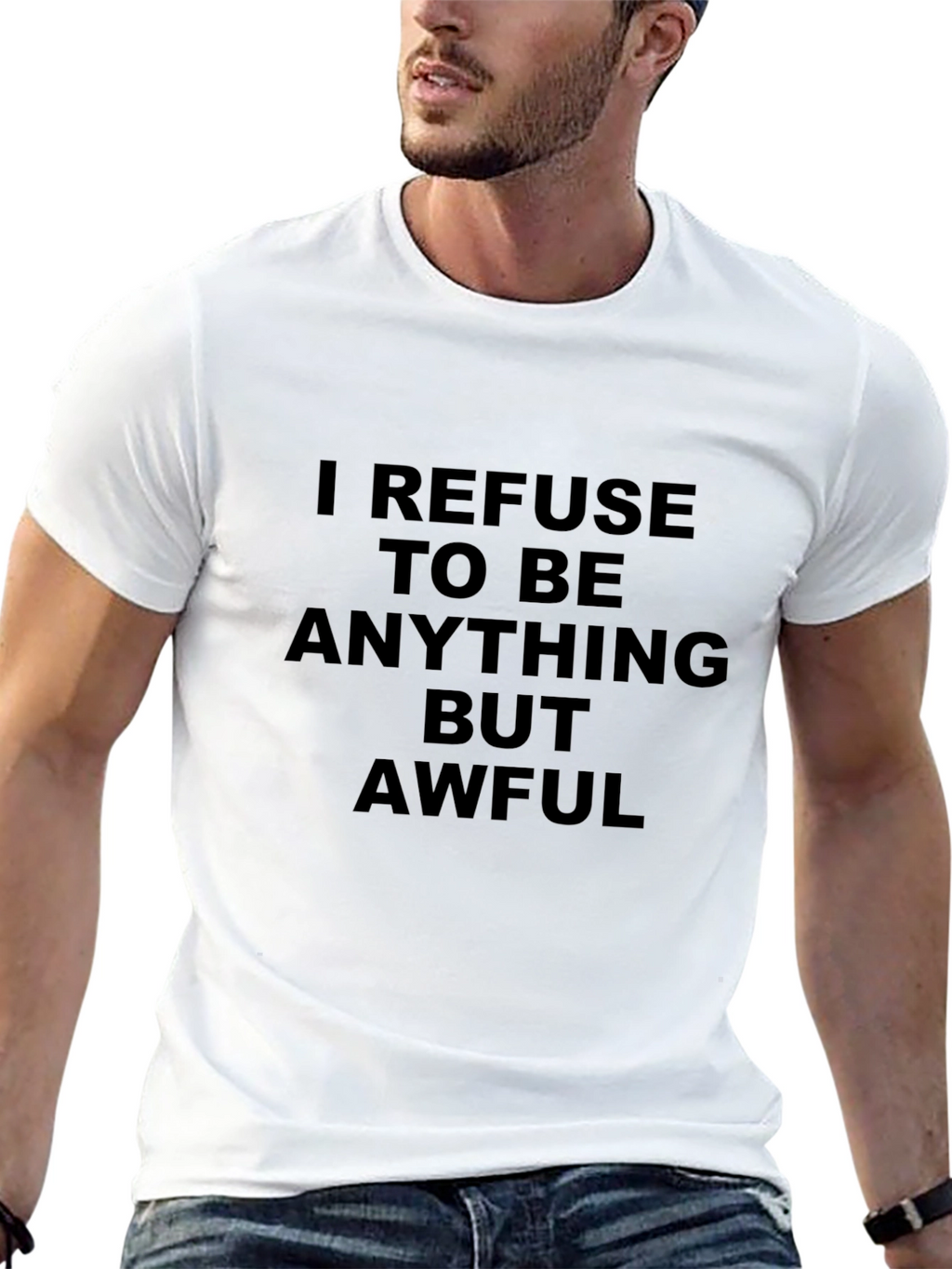 Awful Attitude T-Shirt - Funny Slogan Tee