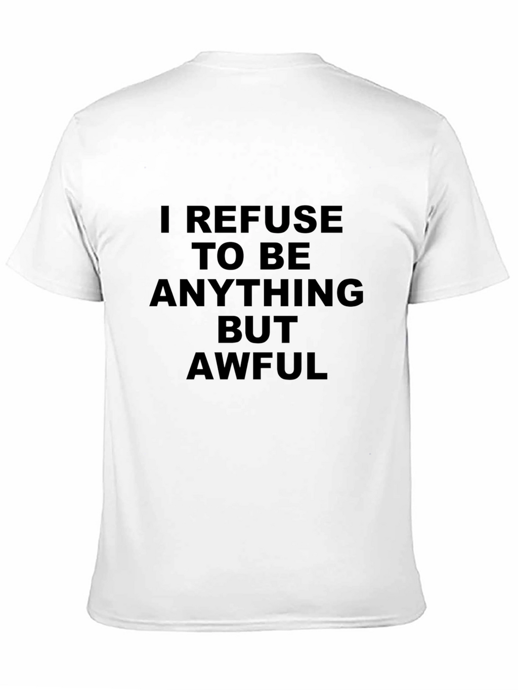 Awful Attitude T-Shirt - Funny Slogan Tee