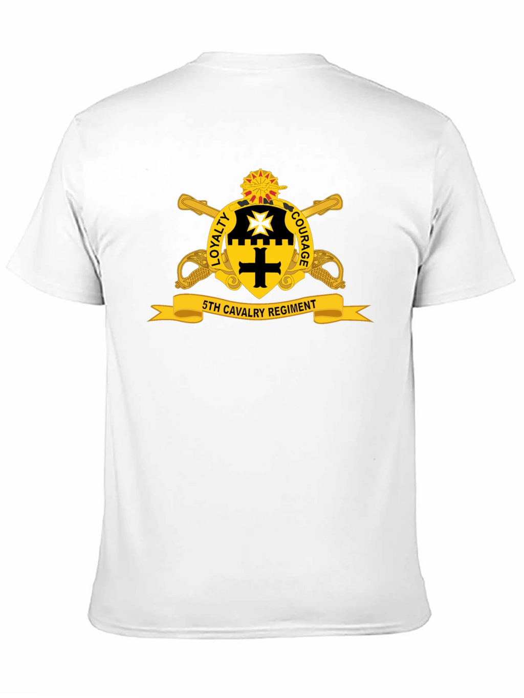 5th Cavalry Regiment Graphic T-Shirt - Loyalty & Courage