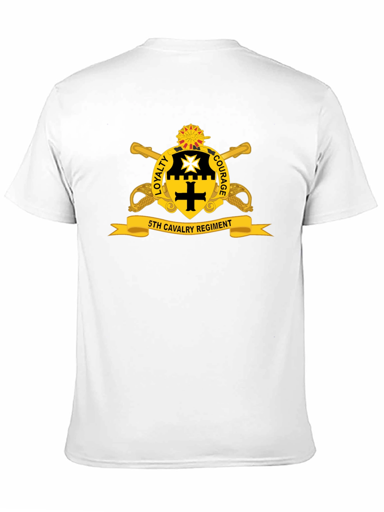 5th Cavalry Regiment Graphic T-Shirt - Loyalty & Courage