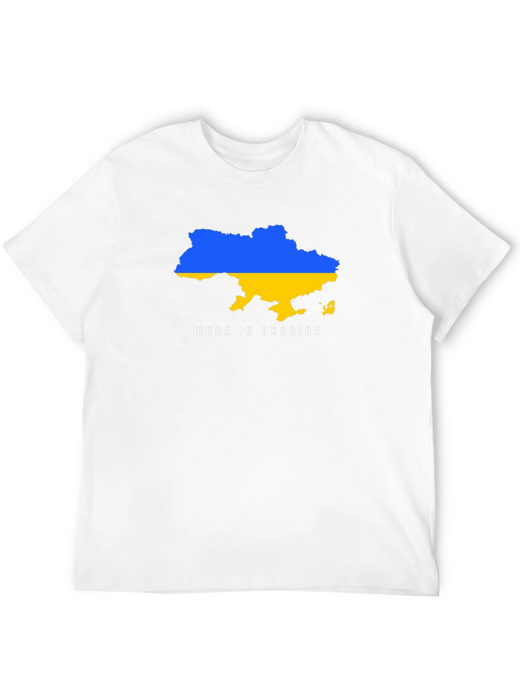 Ukraine Map Tee - Support Ukraine